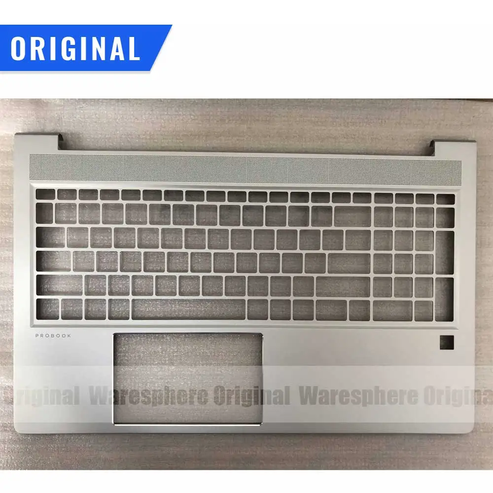 Original para hp Probook 15 450 g8 Palmrest com Teclado Retroiluminado Superior Case M21742001 Prata Novo - Imagem 2