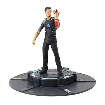 

Avengers Iron Man Tony Stark Character Super Hero Toy with Tony's Powerd Stage Action Figure Collection Model Toys