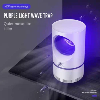 

Portable Electric Mosquito Repellent Killer LED Ultraviolet Light Electronics Photocatalyst Fly Trap Lamp Silent Killing Pest Ga