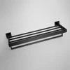 Black Stainless Steel Toilet Paper Holder Wall Hook Towel Holder Rack Kitchen Organizer Bathroom WC Accessories ► Photo 3/6