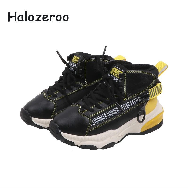 

Winter Kids LED Sport Sneakers Children Warm Light Shoes Baby Boys Brand Casual Sneakers Girls Soft Chunky Sneakers Trainers New