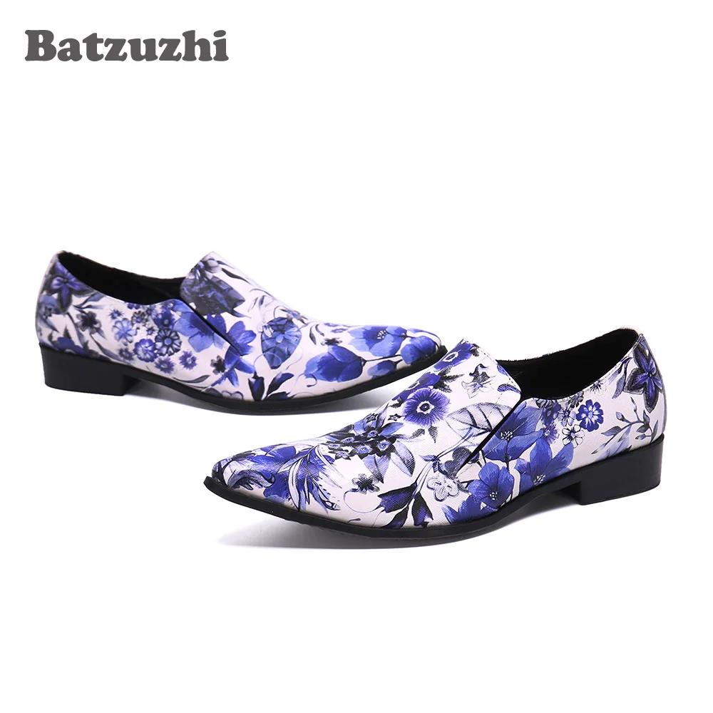 Batzuzhi; Chaussures Hommes; модная мужская обувь в итальянском стиле; кожаные туфли с острым носком; мужские дизайнерские кожаные оксфорды; обувь для вечеринок