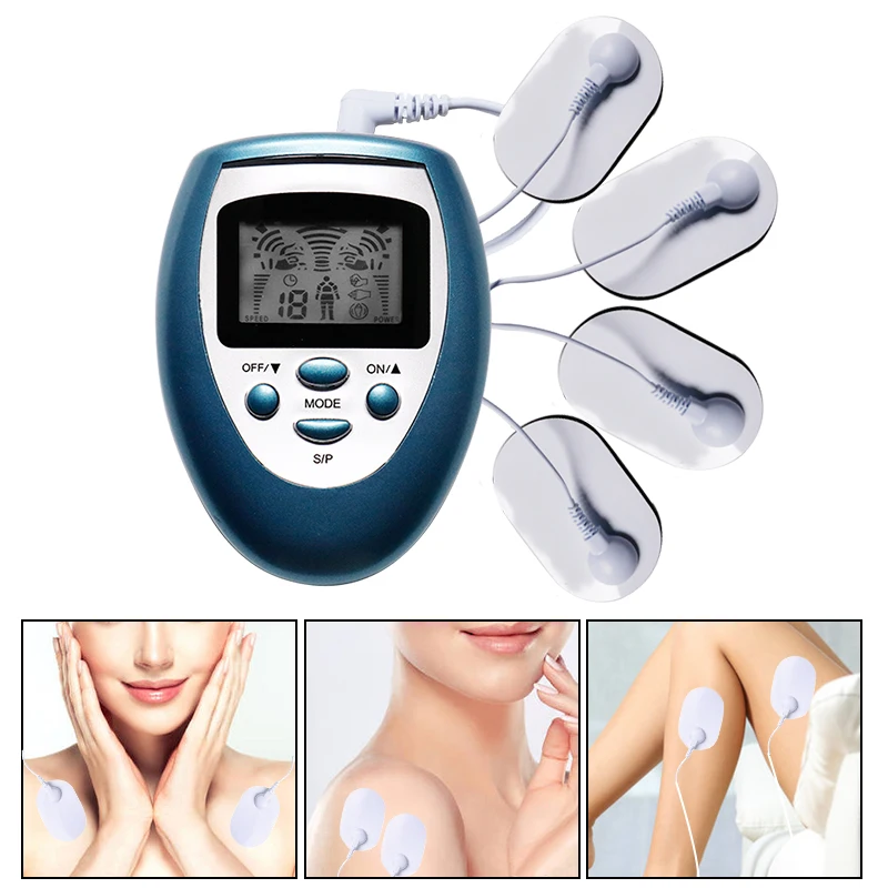 Body-Massager Vibrating Meridian TENS Muscle-Stimulator Pain-Relief Pulse Newest