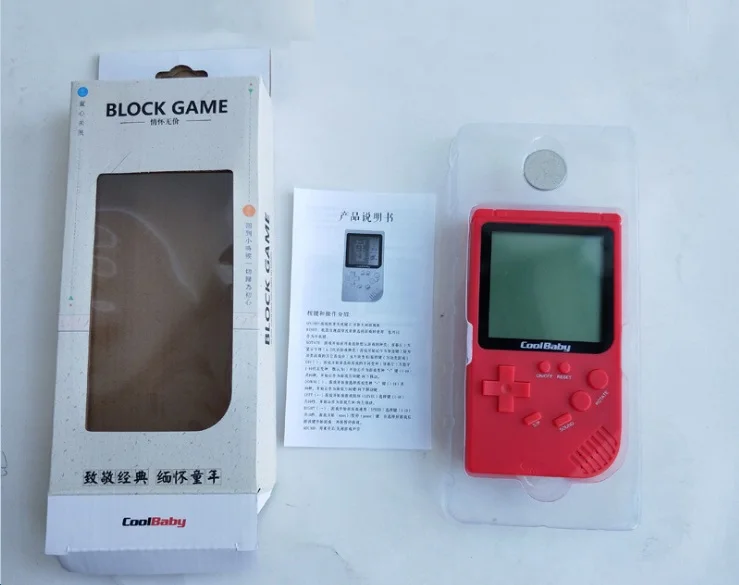 Gameboy Взрывные Модели RS-95 тетрис машина Классические ностальгические игрушки 80 после детства головоломки игрушки для отдыха