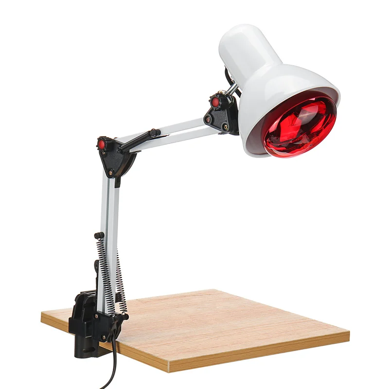 220V E27 100W Infrared Physiotherapy Explosion-proof Lamp Heater for Muscle Pain Cold Relief Light Therapy Infra Care Massage