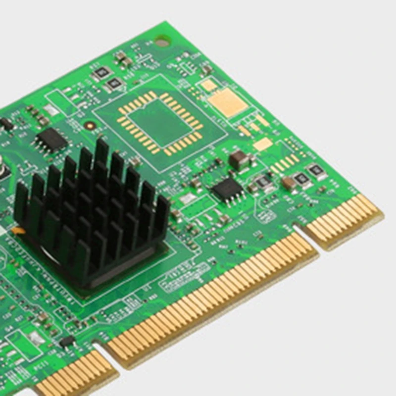 PCI 10/100/1000 Мбит/с двойной RJ45 Порты и разъёмы 1 гигабитный серверный сетевой карты NIC