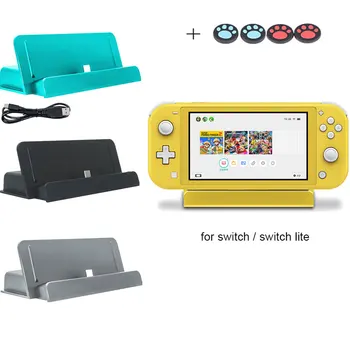 

USB Type-C Charging Dock Stand For Nintend Switch Lite Console Portable Charger Base Stand Station For Nintend Switch mini