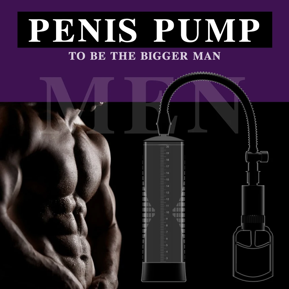 DropShipping Penis Pumps Enlargers Vacuum Pump for Extender Cock Enlargement Sex Toys | Красота и здоровье