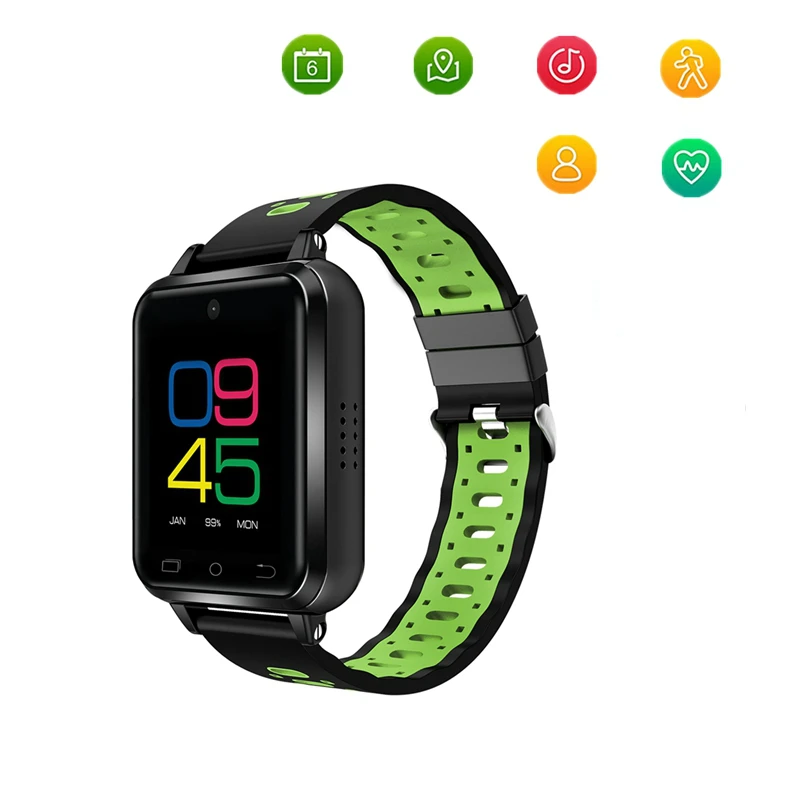 

4G Smart Watch Bluetooth GPS WIFI RAM 1GB + 8GB Music Player Blood Pressure IP67 Waterproof Relogio Inteligente for Android 6.0