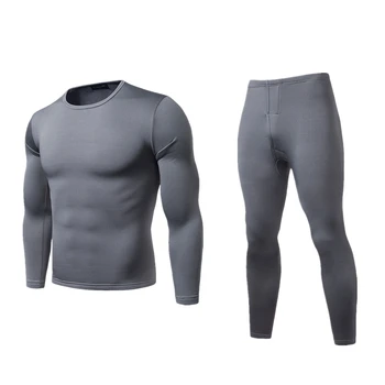 

Mens Winter Warm Wool Top Pants Thermal Sleepwear Leggings Long Underwear Pajamas Set L-XXL
