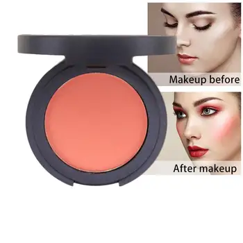 

Beauty Glazed Blush Pearlescent Matte Natural Brightening Plate Temperament Complexion Enhances Blush Powder G4I2