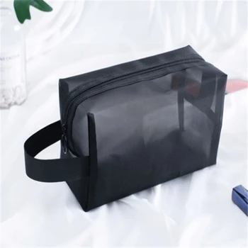 

Women Transparent Cosmetic Bag Travel Function Makeup Case Zipper Make Up Organizer Storage Pouch Toiletry Beauty Wash Bag