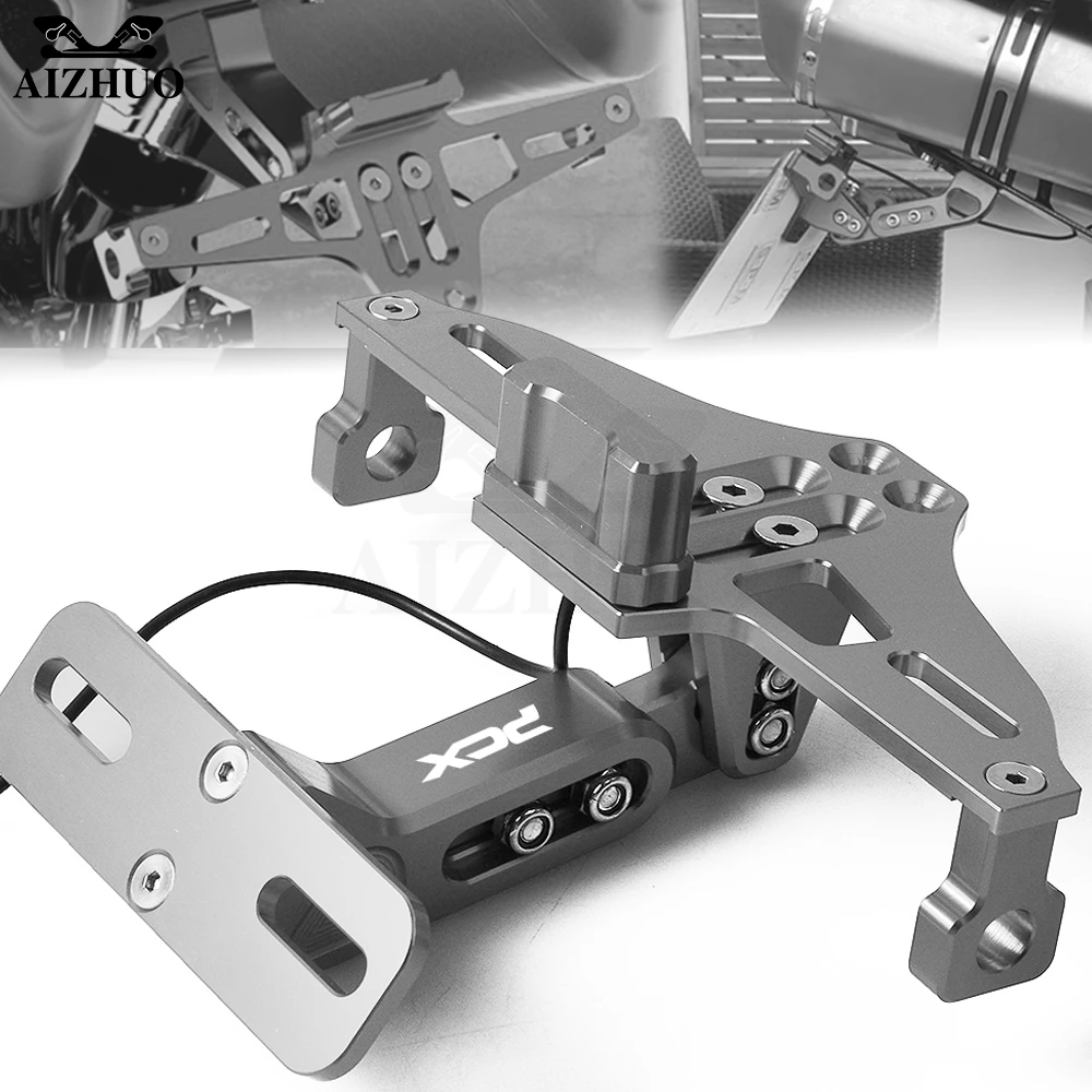 Мотоцикл Регулируемый номерной знак рамка держатель кронштейн для HONDA PCX 125 PCX125