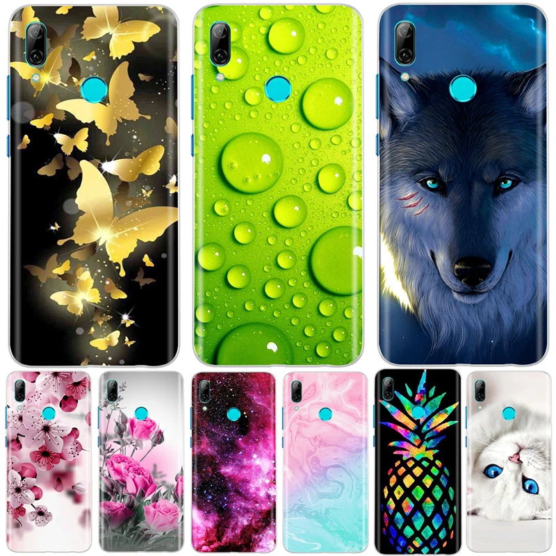 Для Huawei P Smart 2019 чехол бампер мягкий TPU Psmart силиконовый для POT LX3 LX1 6 21 чехлы