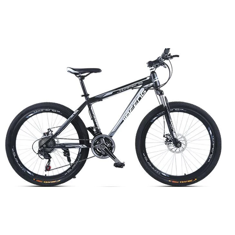New 26 inch 27 speed aluminum alloy material bicycle adult off-road variable speed shock absorption mountain bike