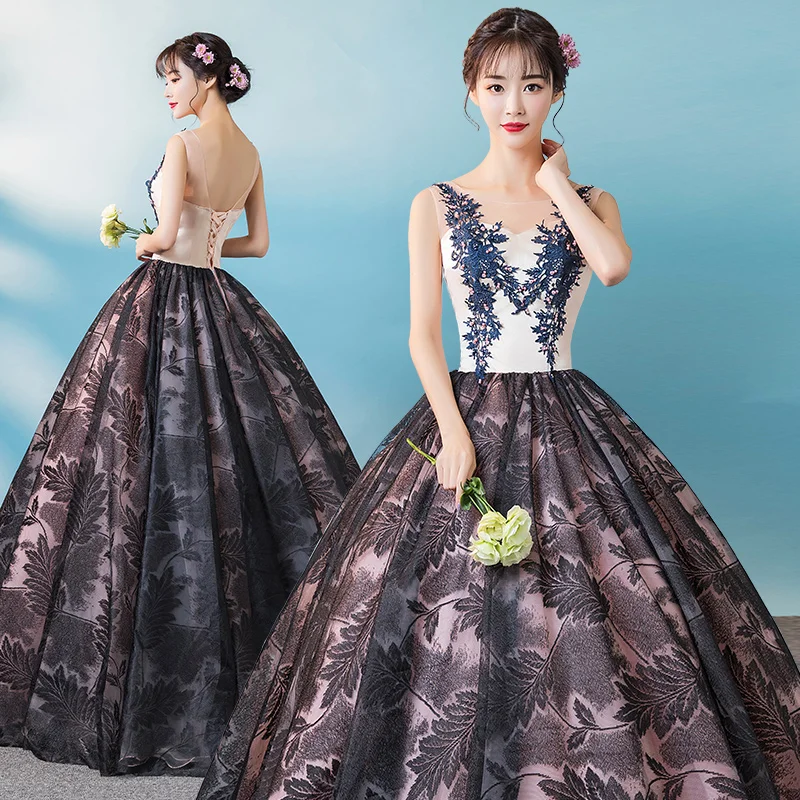 Leaf New Cheap Stock Real Photo Ball Gown Quinceanera Dresses Appliques Debutante Sweet 16 Party Gown Quinceanera Kleid