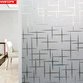 

width 35/45/60/75/90 cm Non-adhesive electrostatic film frosted window cellophane opaque heat insulation window paper glass film