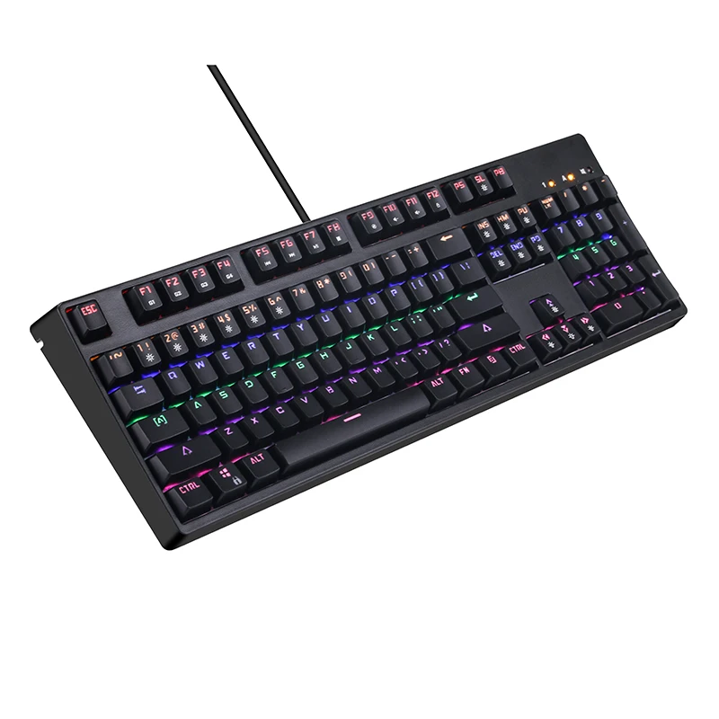 Игровая механическая клавиатура с подсветкой и подсветкой, Rgb Gamer для компьютера, ПК, ноутбука, Led, клавиша s, клавишная крышка, доска Keybord