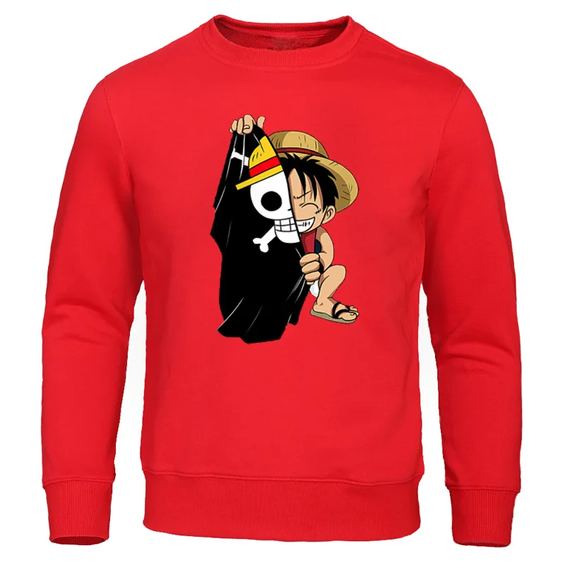  Anime One Piece Mens Hoodie 2019 Autumn New Sweatshirts Hip Hop Streetwear Tracksuit Casual Outerwe