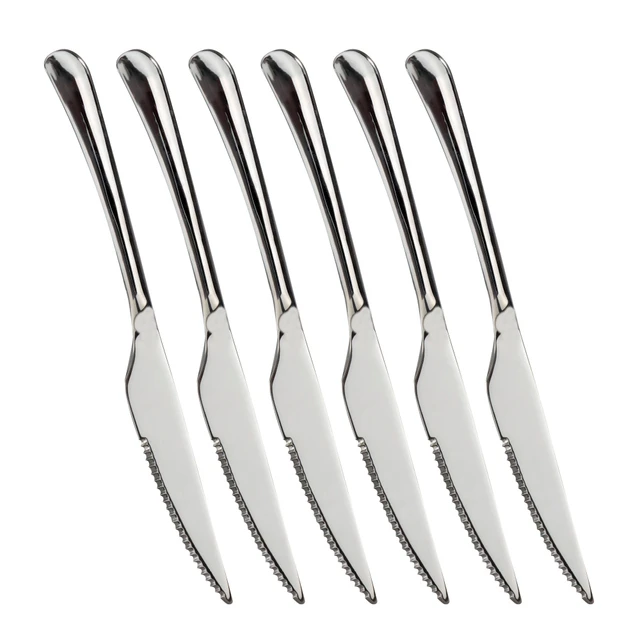 Gold Steak Knives, Steak Knives Set Of 12, Stainless Steak Butter Knives