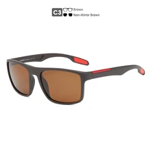  KDEAM Ultra Light Rectangular Photochromic Sunglasses Men Polarized TAC 1.1mm Thickness Lens UV400 Sun Glasses Women Cat.3 CE 