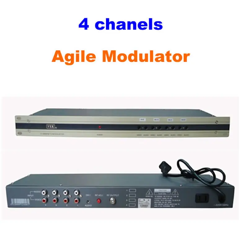 V4860fm 4 In 1 Out Fixed Adjacent Channel Modulator Catv Modulator