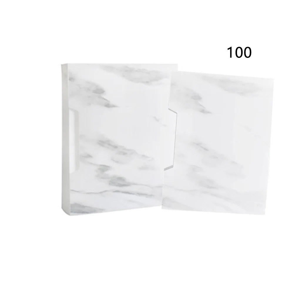 

A4 Waterproof Stationery Marble Pattern Storage File Folder Student Business Portable Office Multipurpose Paper Bag School