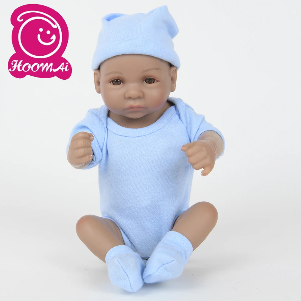 10&quot Lovely Bebe Reborn Baby Dolls Full Silicone Vinyl Babies Lifelike Mini Toy Toddler Playmate Xmas Gifts 25 CM | Игрушки и хобби