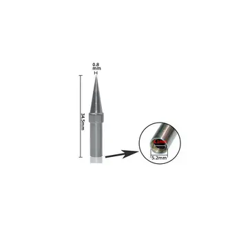 

ETO Soldering Iron Tips Long Conical For Weller Precision Head Adapter