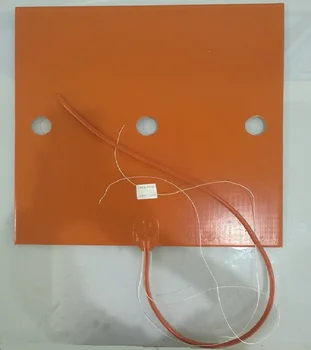 

500x500mm 230v 1500w Silcone Heater with 3 holes of diameter 40mm
