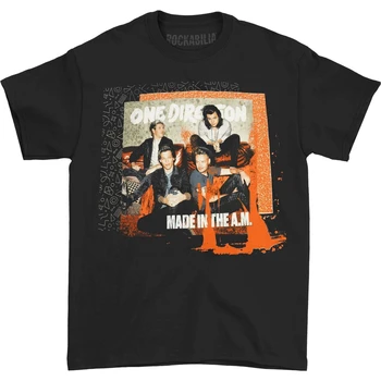 

One Direction Men's Made in The A.M. T-Shirt Black