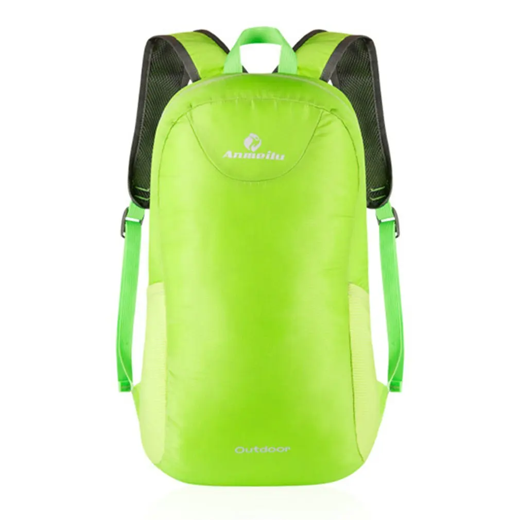 

Sturdy Lightweight Foldable Splash Rain Resistant Outdoor Backpack Cycling Backpacking Travelling Hiking Bag Daypack