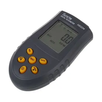 

AAY-Digital Tachometer LCD RPM Test Small Engine Motor Speed Gauge Non-contact