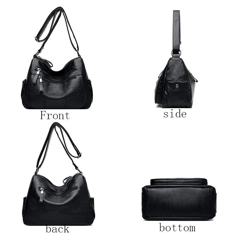 Luxury Handbags Women Bags Designer High Quality Multipocket Soft