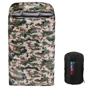 

90% White Goose Down Double Sleeping Bag Winter Sleeping Bag Camping Sleeping Pack for Backpacking Camping Hiking Traveling