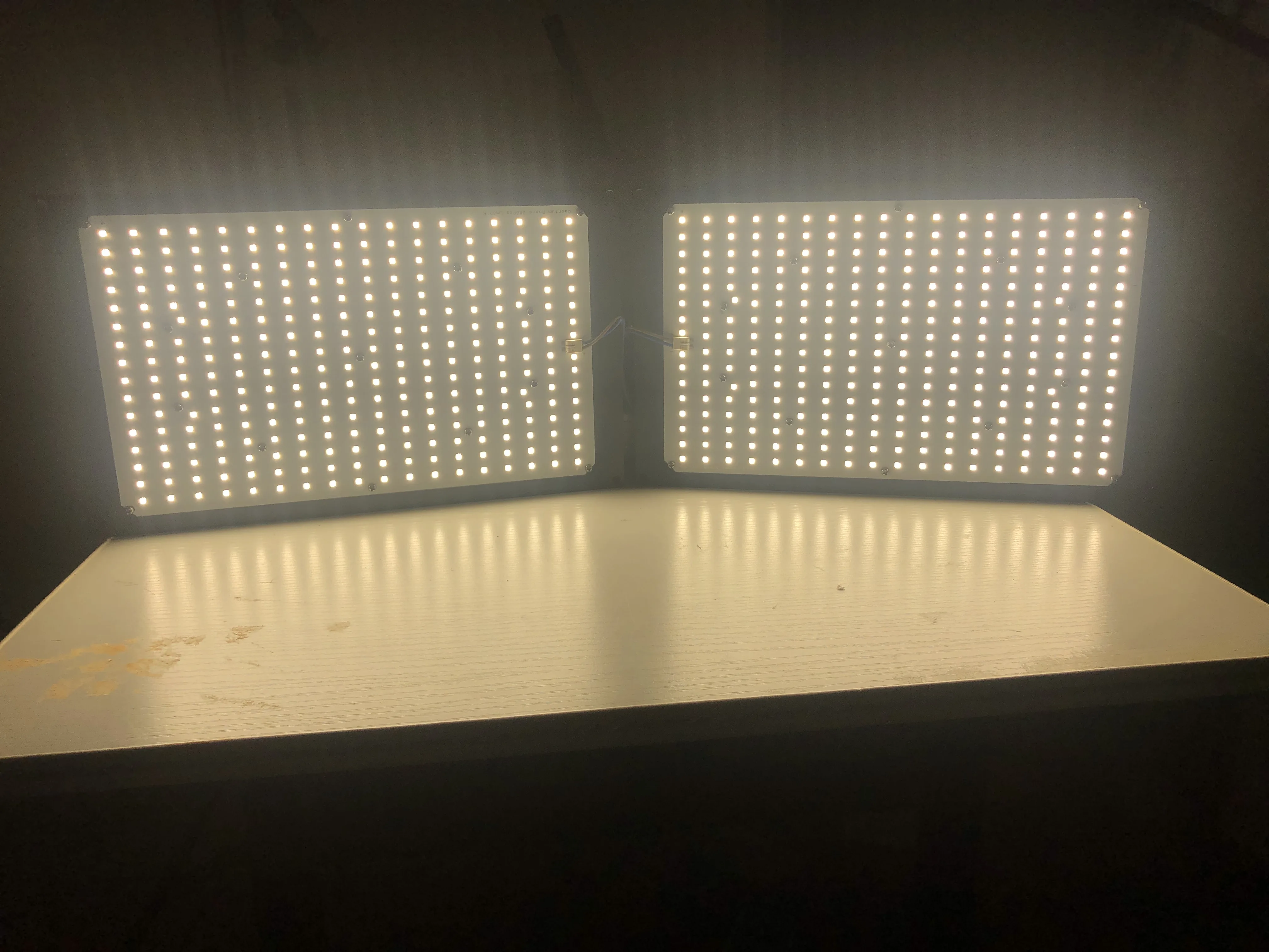 Новейшая диммируемая 288 samsung lm301b 3000K 3500K 4000K 660nm красная Квантовая плата Светодиодная лампа для выращивания всего спектра