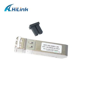 

Free shipping! Hilink brand 10G CWDM/DWDM SFP+ZR DWDM C61 10g sfp 80km Dual LC Optical Transceiver Compatible many brand