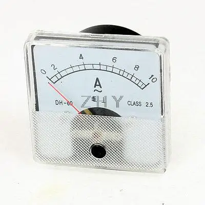 

Plastic Square Shape AC 0-10A Analog Amperemeter Ampere Panel Meter Gauge