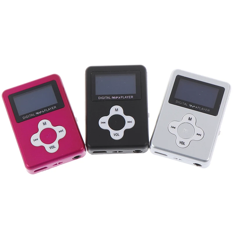 Прекрасный USB мини MP3-плеер ЖК-экран Поддержка 32 ГБ Micro SD TF карта walkman MP3-плеер Мини Прямая Новое поступление