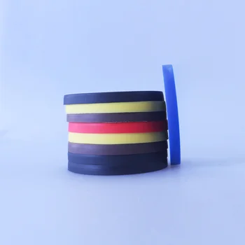 

5 Pcs Round Non-slip Coaster Heat Insulation Table Drink Coasters Cup Wine Glass Placemat for Home Restaurant Office (10x10CM)