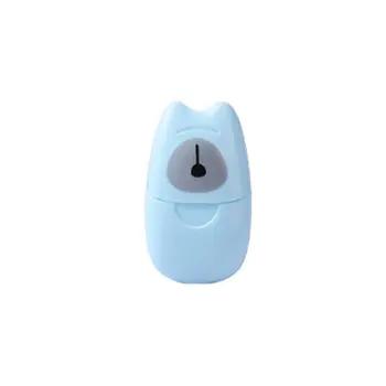 

High Quality Portable Mini Hand Soap Dispenser Travel Outdoor Disposable Soap Paper Travel Supplies Soap Tablets