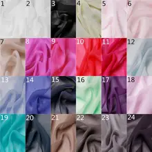 Жоржет шелковая ткань 10 момме 44 дюйма 114 см Ahimsa Peace Boski материал шелк GGT ткань для хиджаб Абая джилбаба