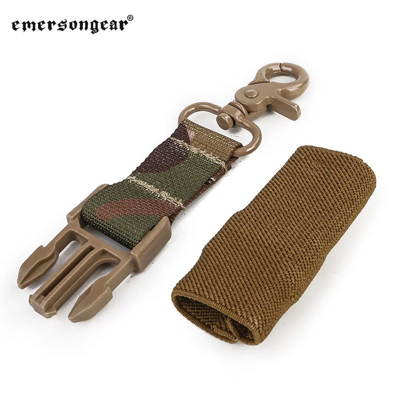 Emersongear 전술 다목적 이동 행잉 버클 매쉬 타입 에어소프트 슈팅, 야외 전투 총 슬링 버클 사냥 ...