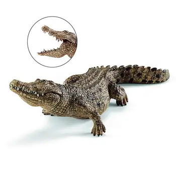 

7.2inch Crocodile Figurine Animal Action Figure Toys Educational Creatures 14736