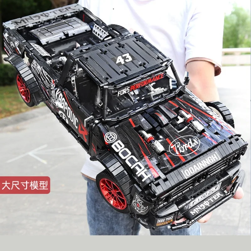 F-150フォードマスタングhoonicornレーシングカー2886個23016 moc 
