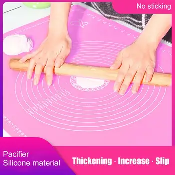 

Silicone Baking Mat Thickening Flour Rolling Scale Mat Kneading Dough Pad Baking Pastry Rolling Mat Bakeware Liners