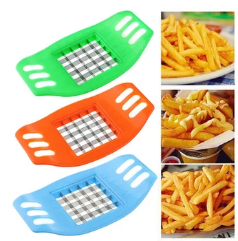 

Potato Chip Cutter Stainless Steel Cutter Vegetable French Fry Chopper Chips Making Tool