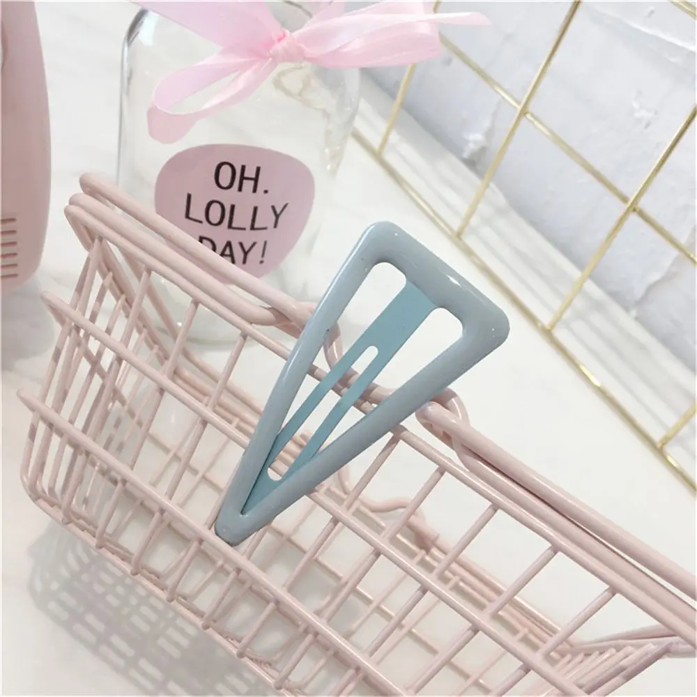 Cute Glitter Hairpins Snap Hair Clip for Girls Hair Pins Unique Women's Gift BB Hair Clip Candy Color Hair Accessories Dropship