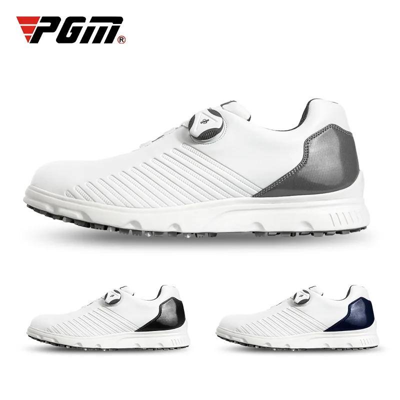 

PGM Golf Shoes Men's Waterproof Breathable Golf Shoes Male Rotating Shoelaces Sports Sneakers Non-slip Golf shoes men