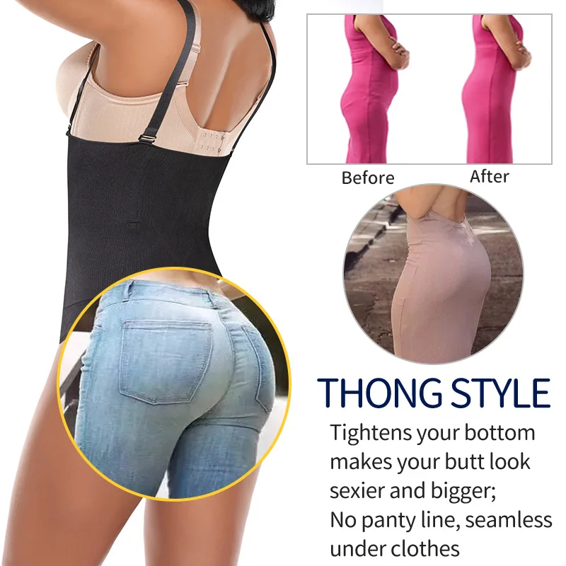 Shapewear Panties High Waist Thong Panty Shaper Tummy Slim Butt Lifter
